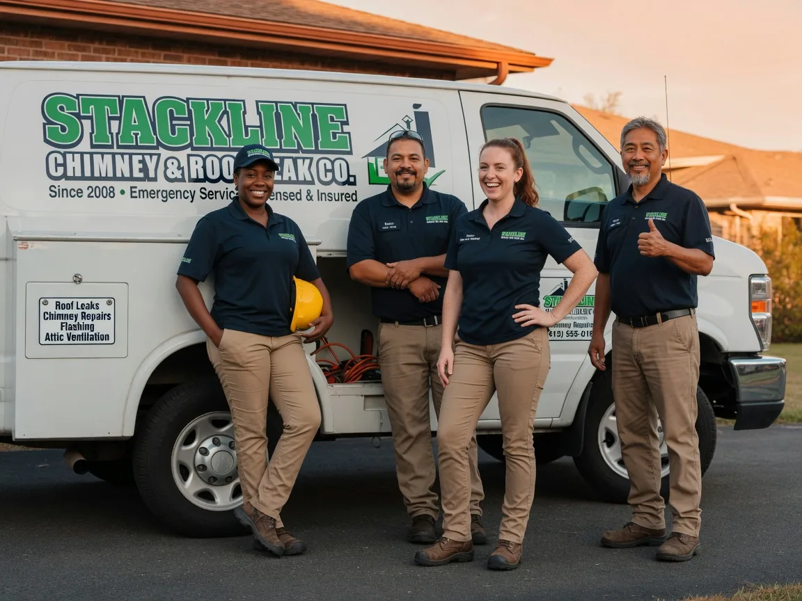 Chimney flashing repair company in Roscommon, MI